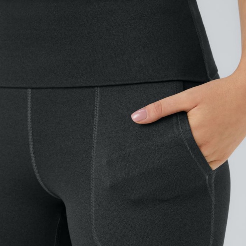 Halara High Waisted Fold over Leggings - Picture 8 of 14
